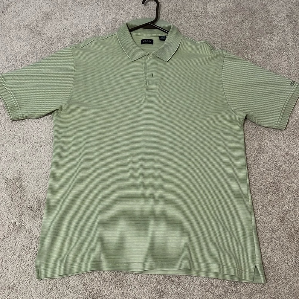 IZOD Polo Shirt. Size Large